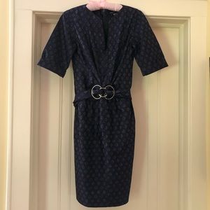 Etcetera Silk Dress w Belt